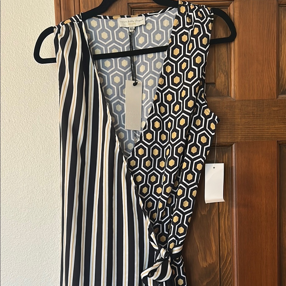 Never fully dressed, midi wrap dress ￼